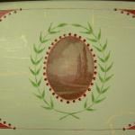handpainted with decoupage and  $125